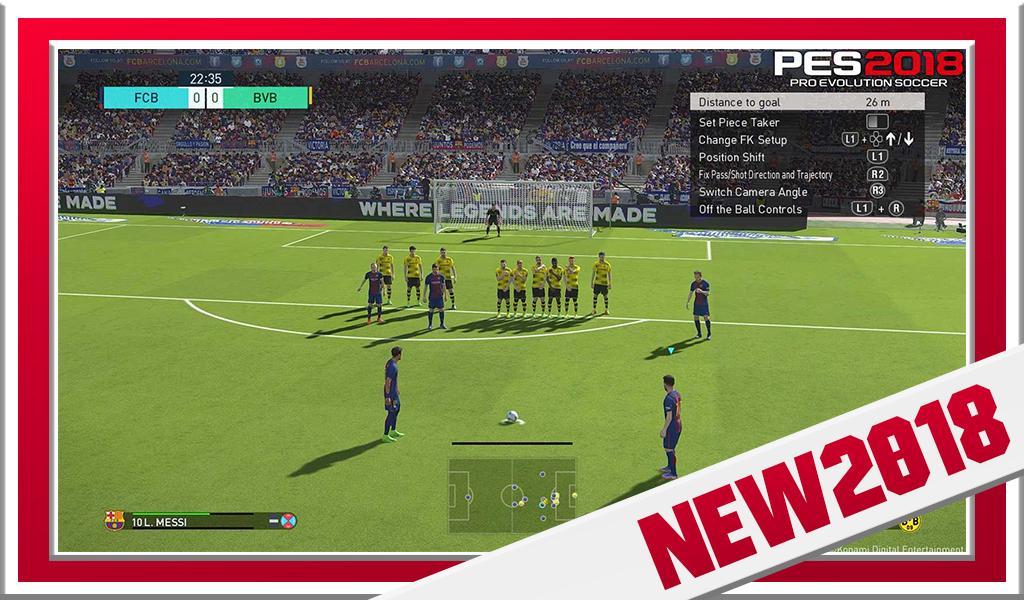 Guide For PES 2018
