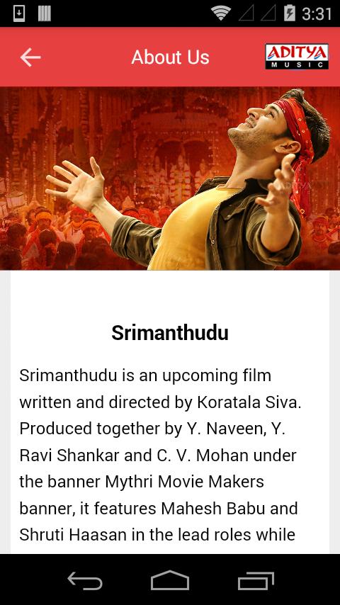Srimanthudu