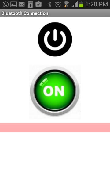 Arduino bluetooth control