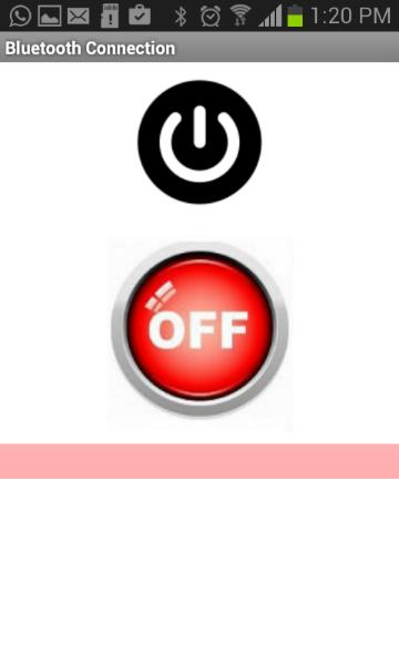 Arduino bluetooth control