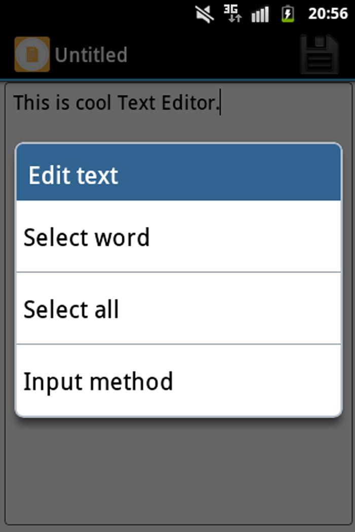 Text Editor Notepad