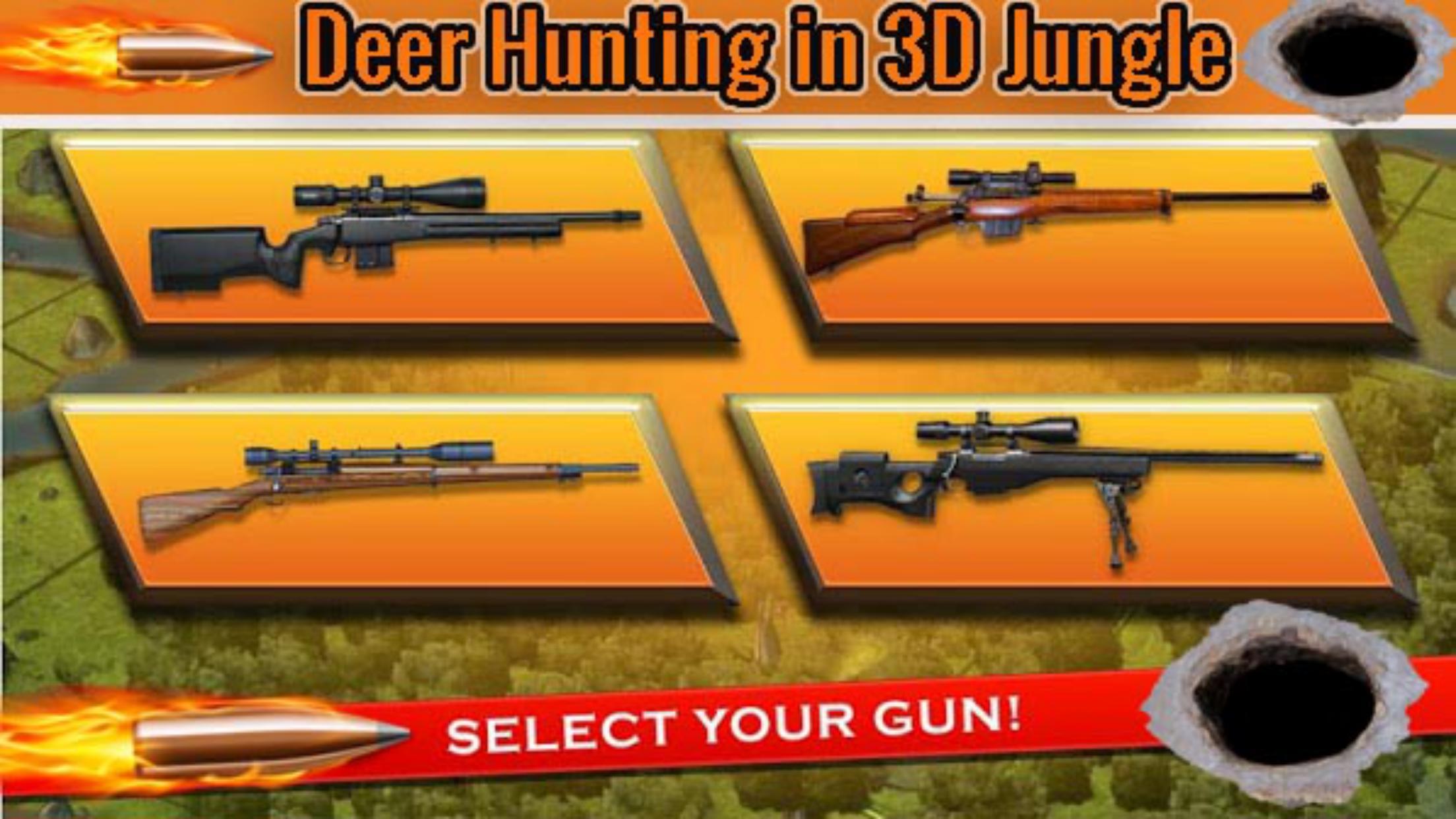 Deer Hunting in 3D Jungle