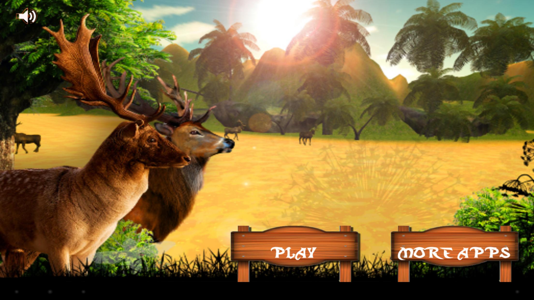 Deer Hunting in 3D Jungle