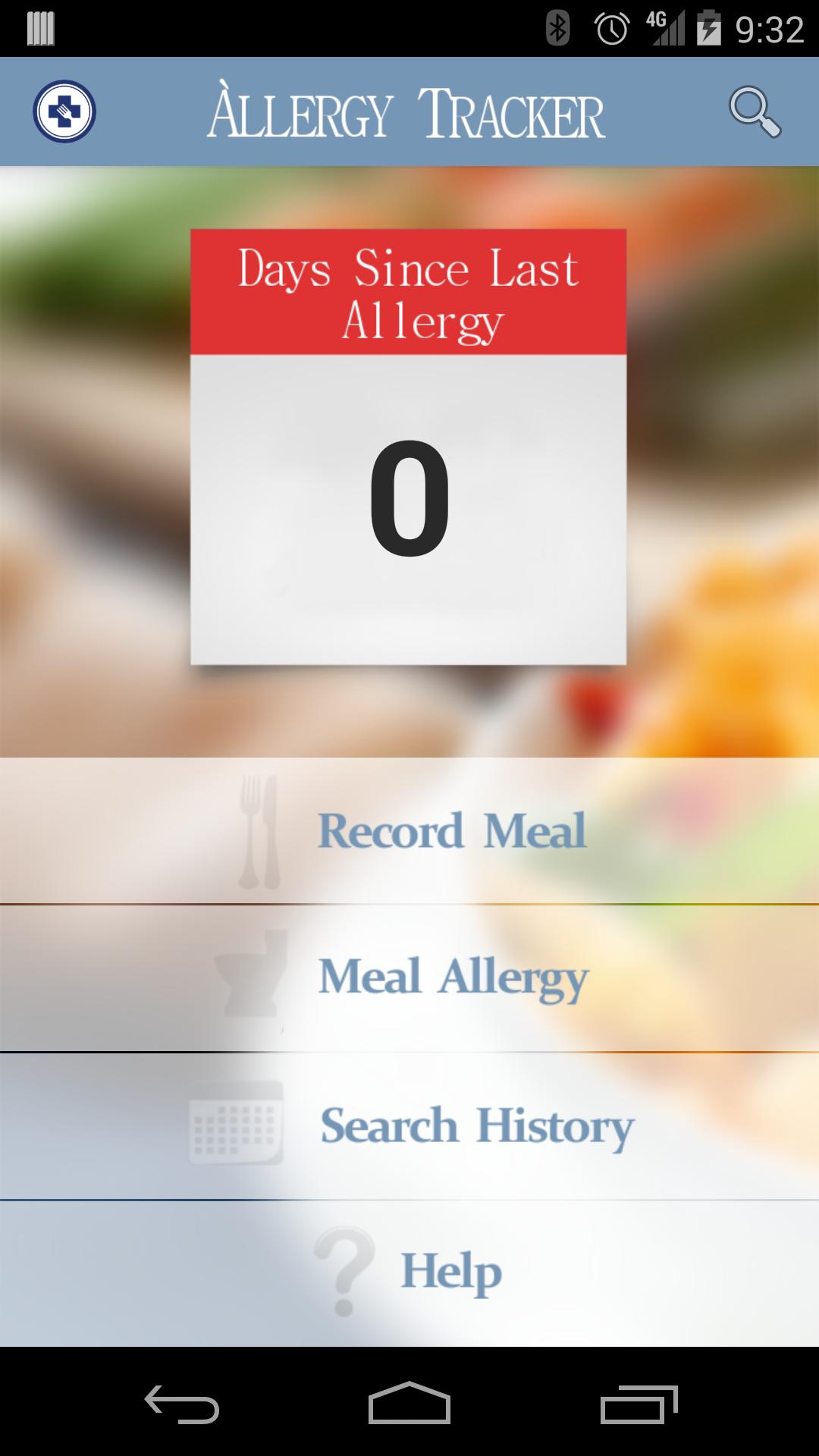 AllerTrack-Meal Log IBS/Celiac