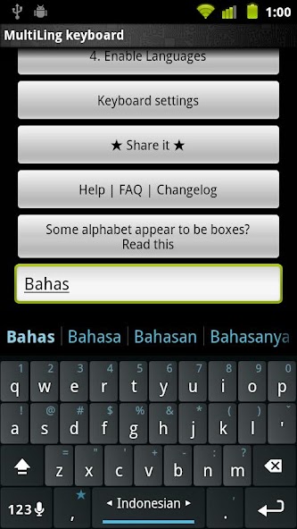 Indonesian Keyboard Plugin