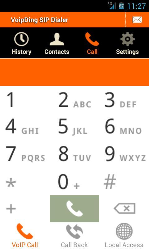VoipDing SIP Dialer