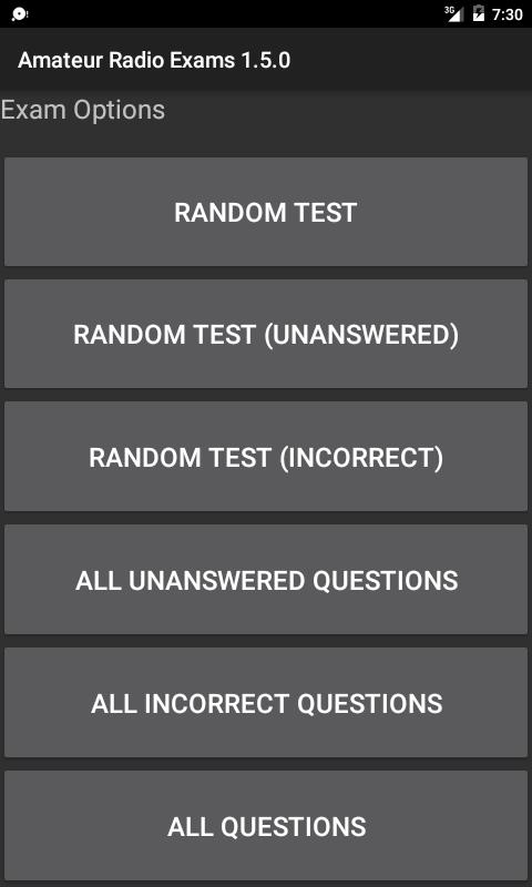 Amateur Radio Exams 1.5.0