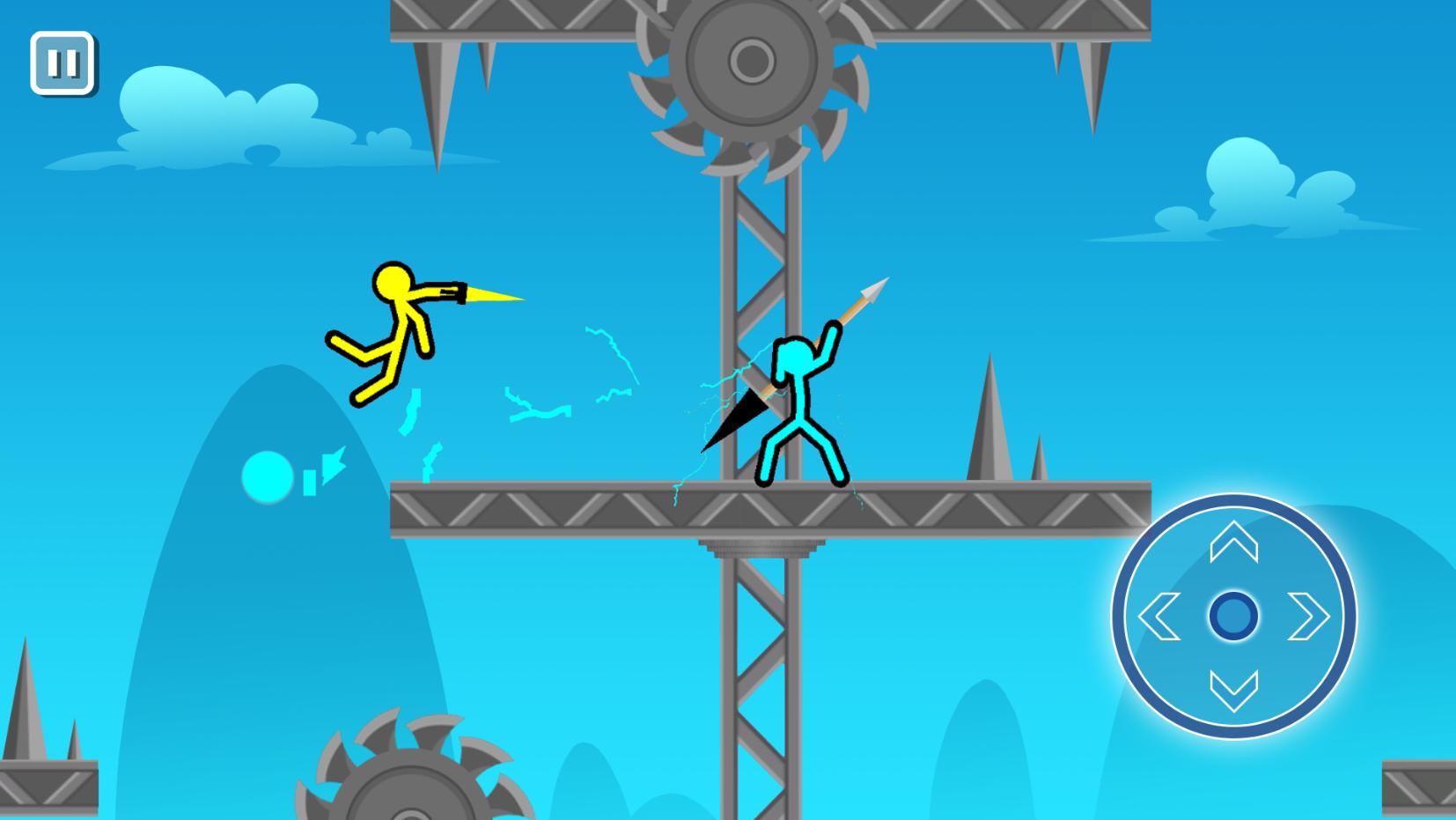 Supreme Stickman Fight Battle - Two player game