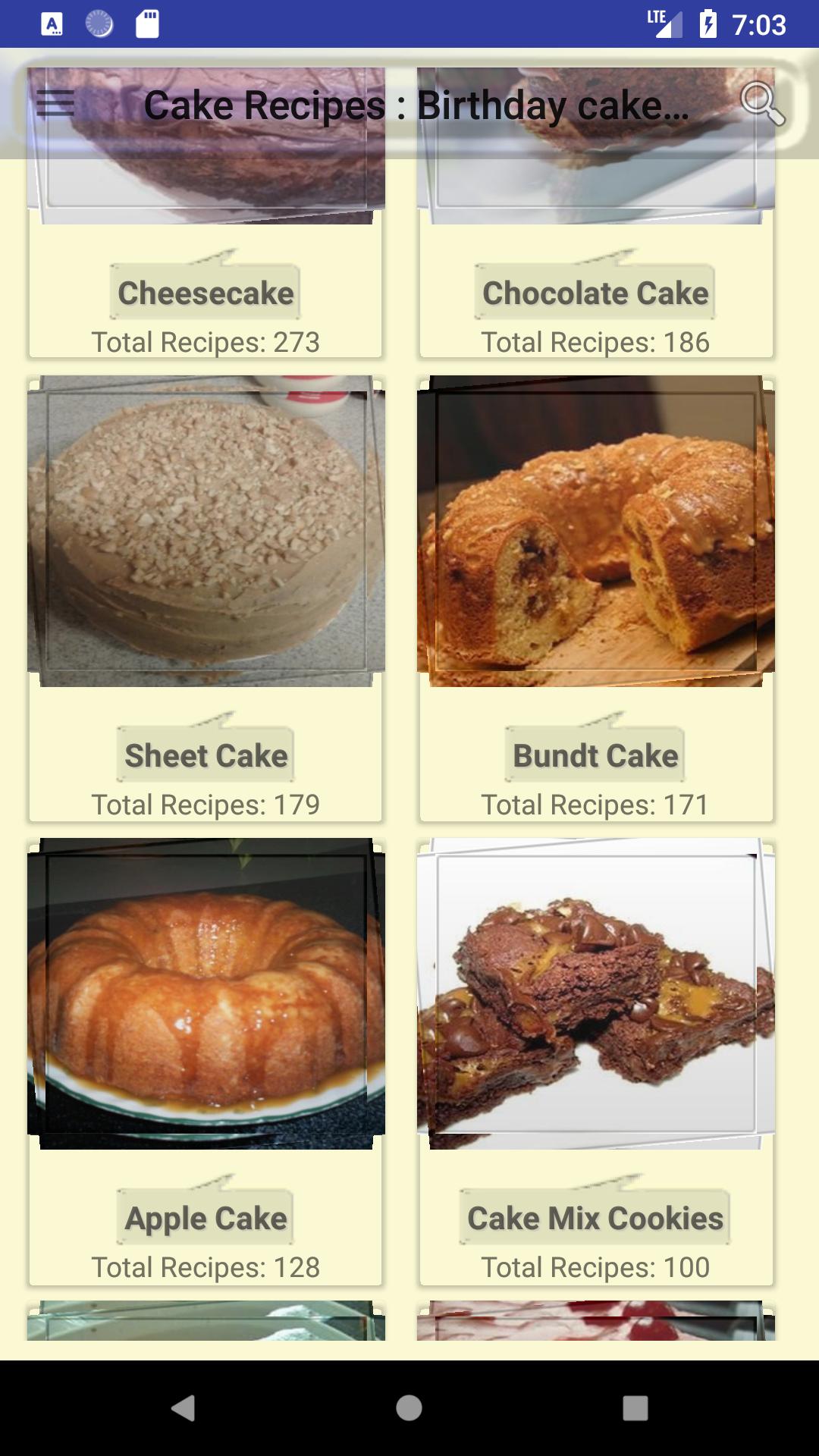 Cake Recipes : Birthday cake, White cake