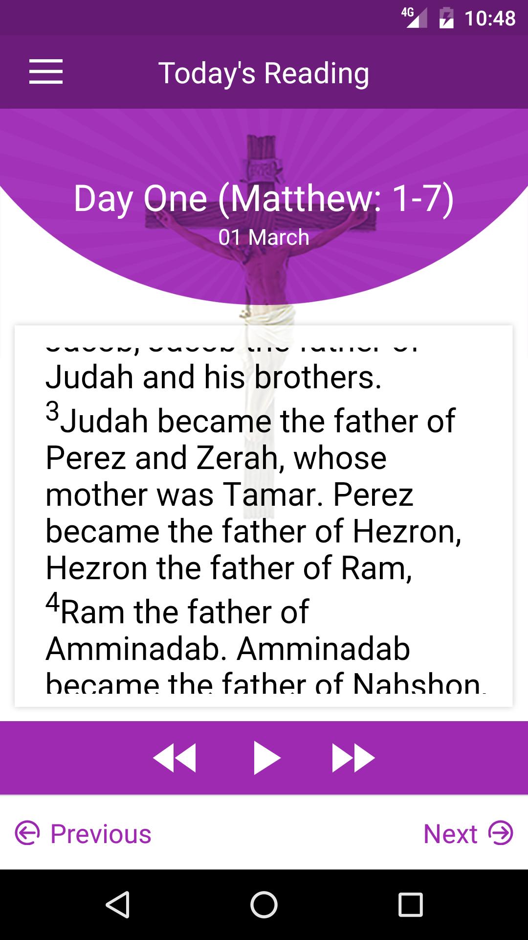 40 Days Bible Challenge Parish