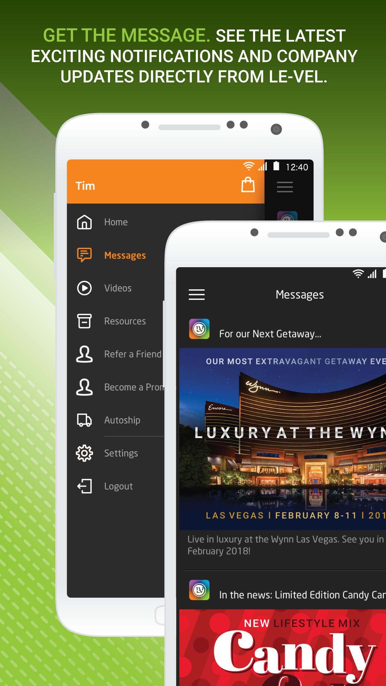 Le-Vel Cloud Control Mobile