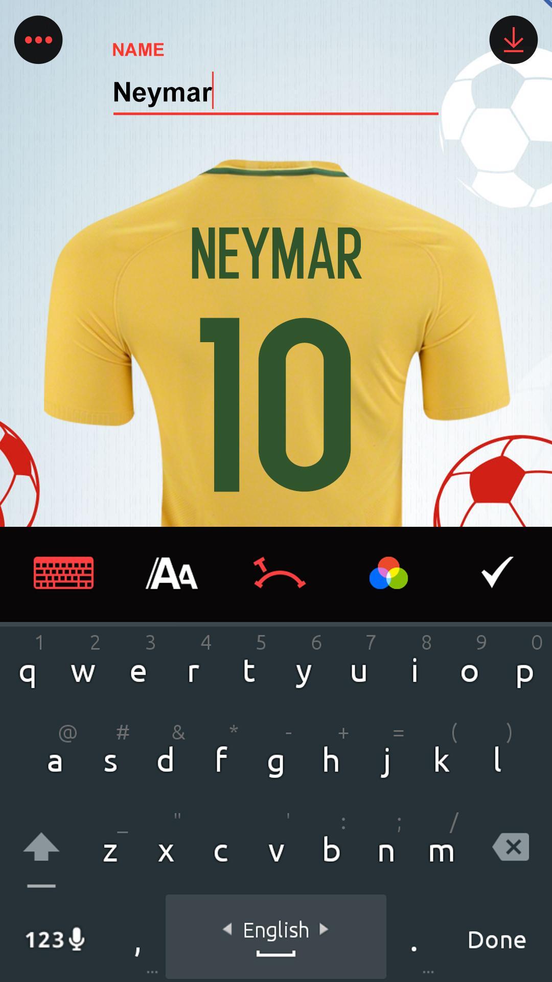 Make My Football Jersey