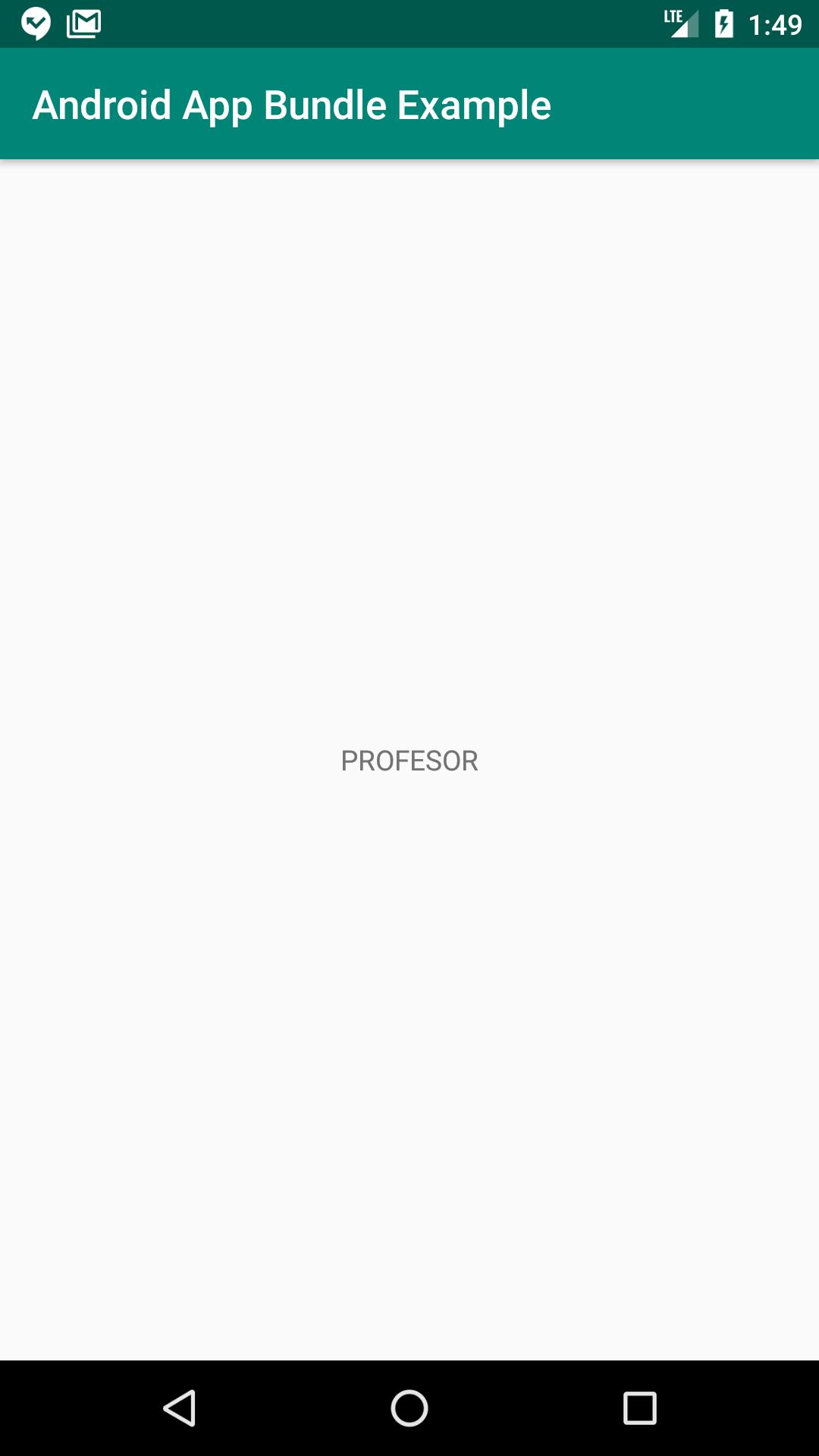 Android App Bundle On Demand Example