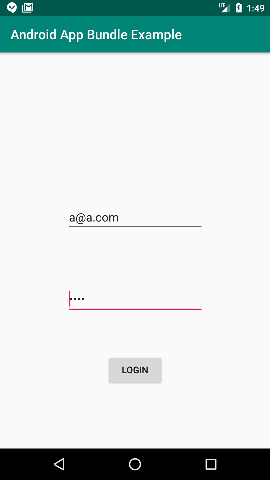 Android App Bundle On Demand Example