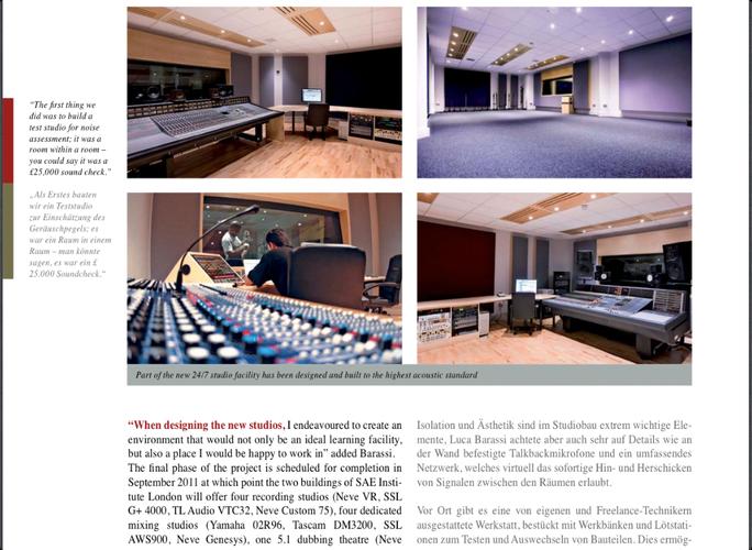 SAE Institute Magazine