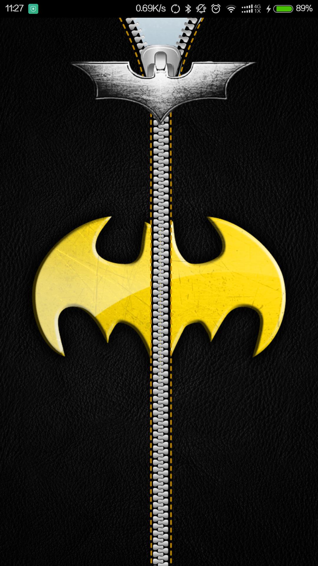 Batman lock screen