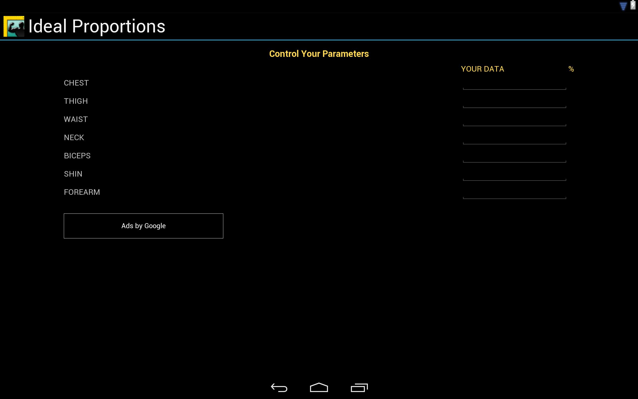 Ideal Proportions of the Body