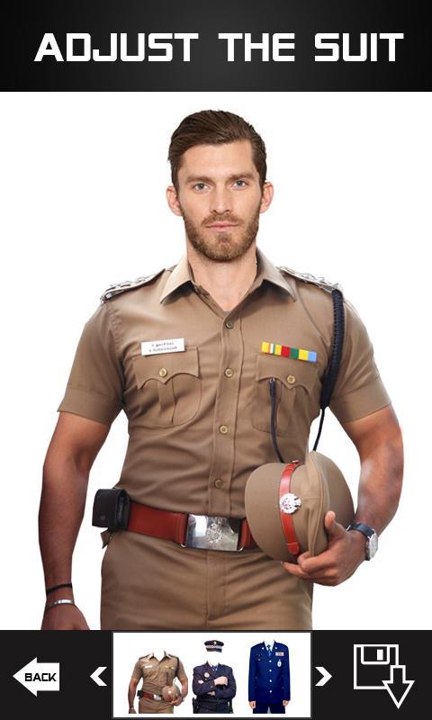 Police Photo Suit - Photo fun