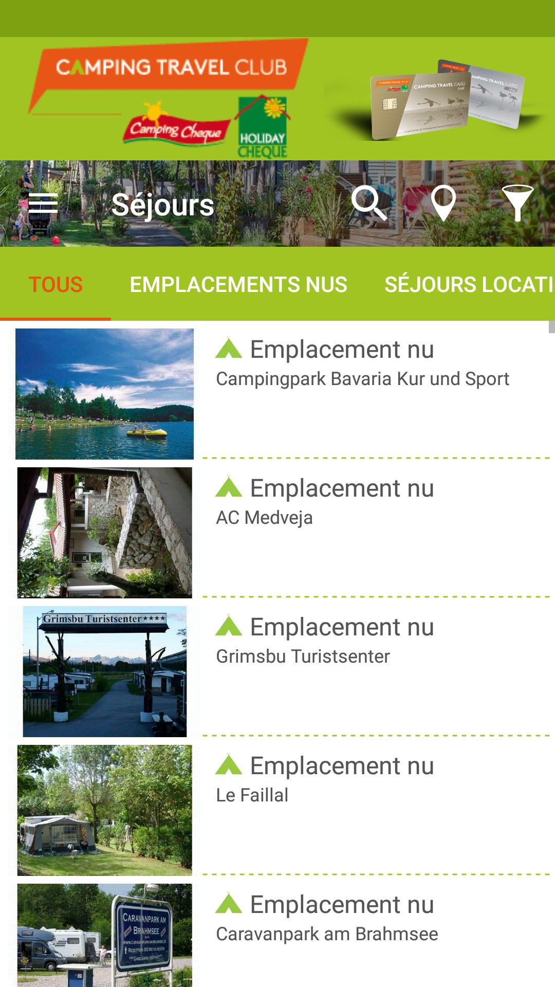 Guide Camping Travel Club