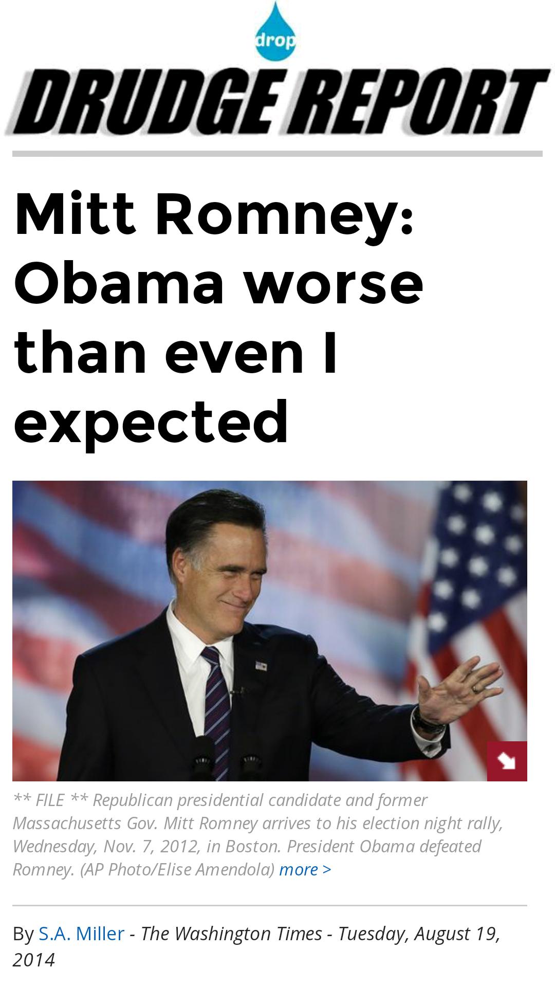 Drop - Drudge Report LITE