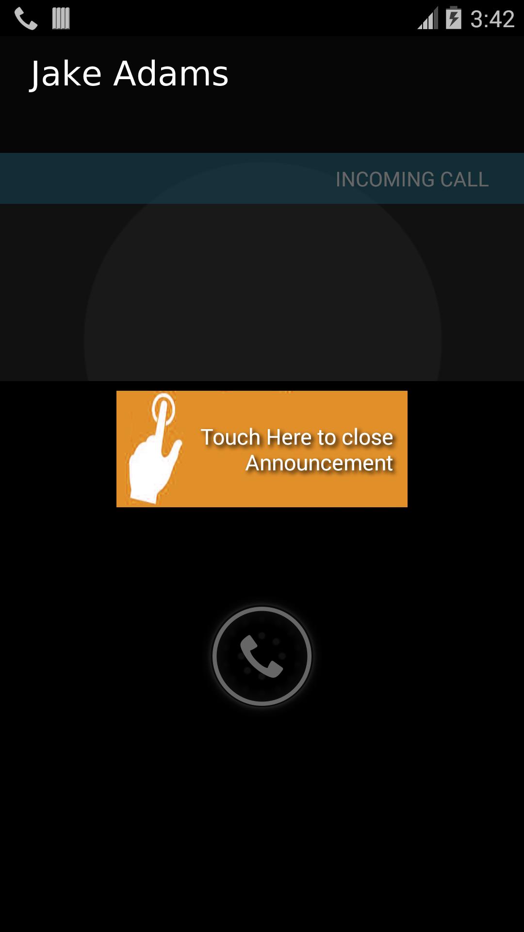 Call & SMS Announcer