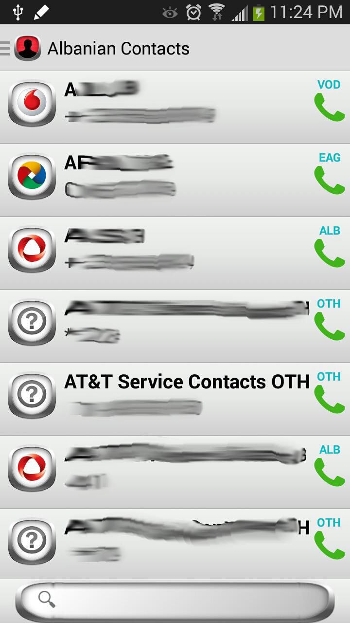 Albanian Contacts (AC)