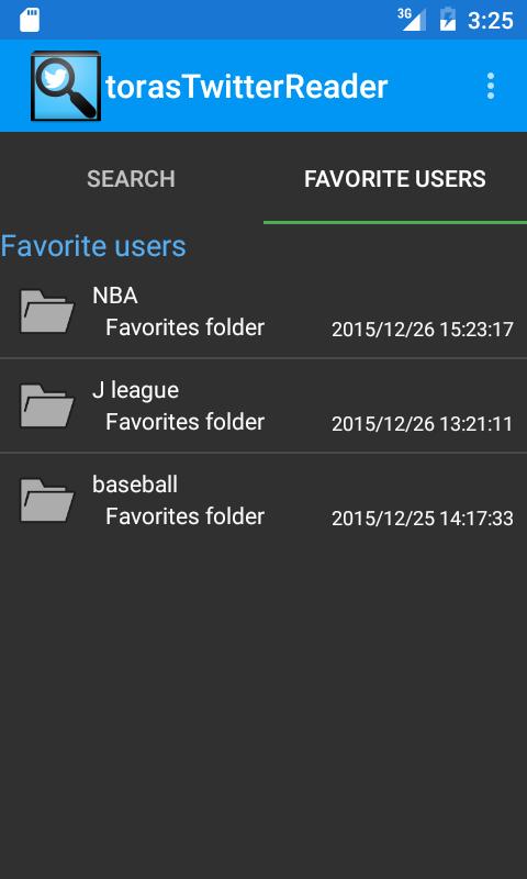 toras Twitter Reader