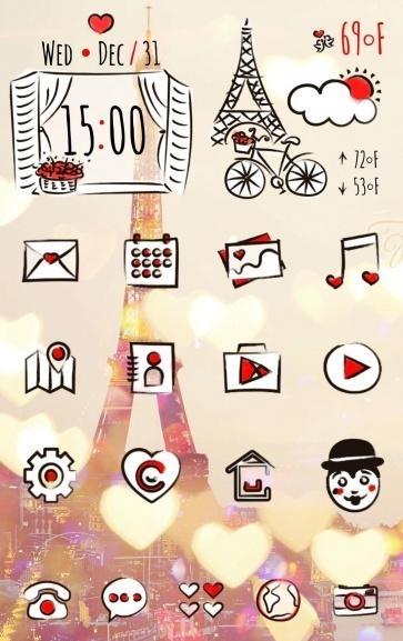 Paris with love Theme