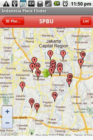 Indonesia Place Finder