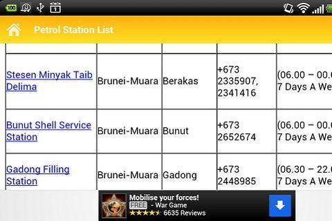 Brunei Petrol Station