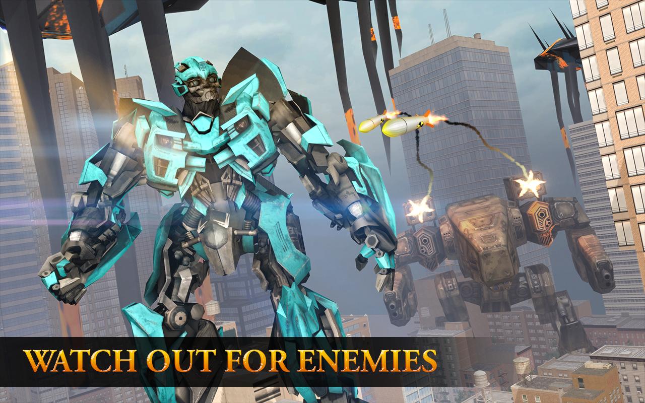 US War Robot Transformation -