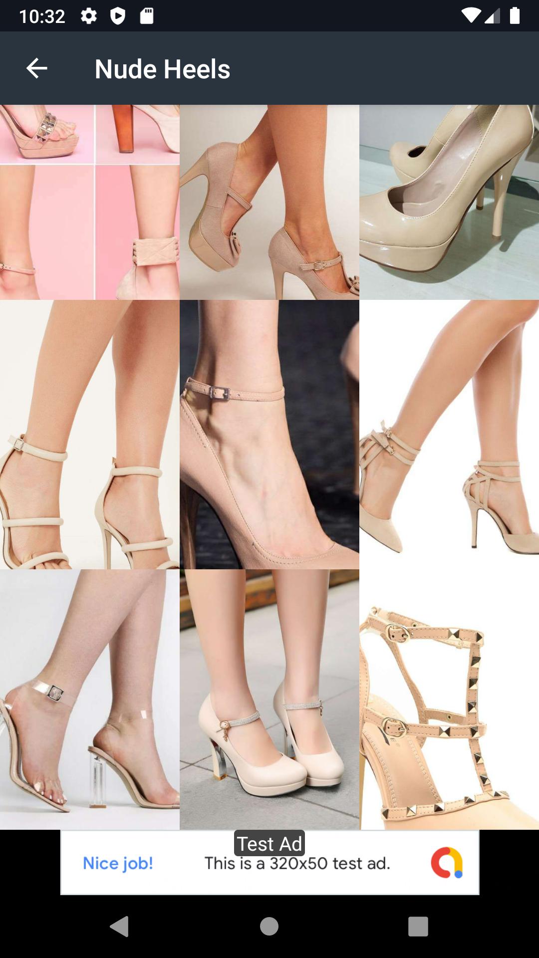 Nude Heels Design
