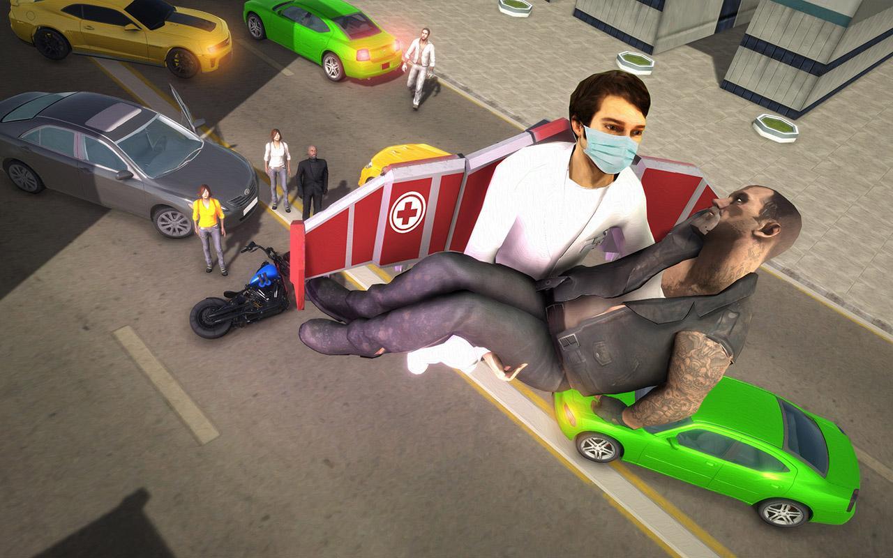 Jetpack Doctor Emergency Rescue 2019: Doctor Games