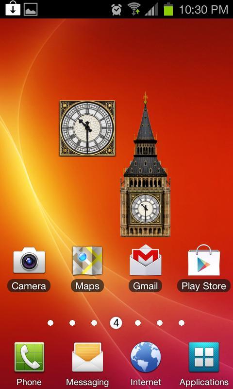 Big Ben Clock Widget Free