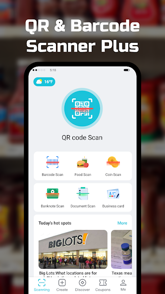 QR & Barcode Scanner Plus