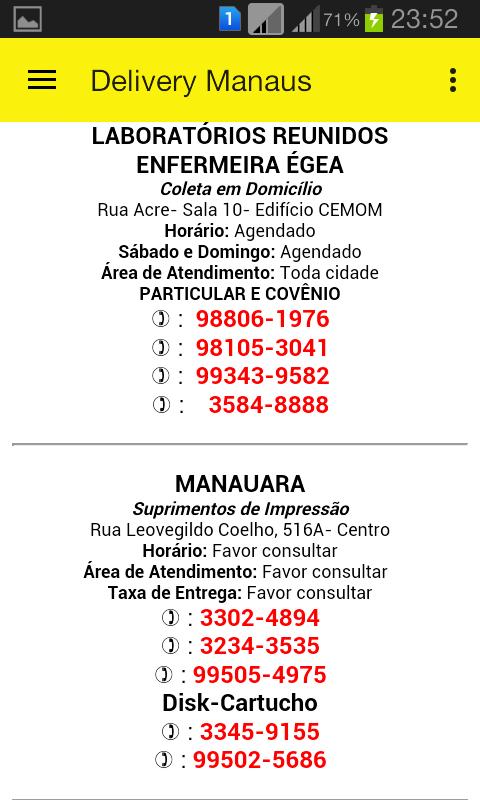 DELIVERY MANAUS