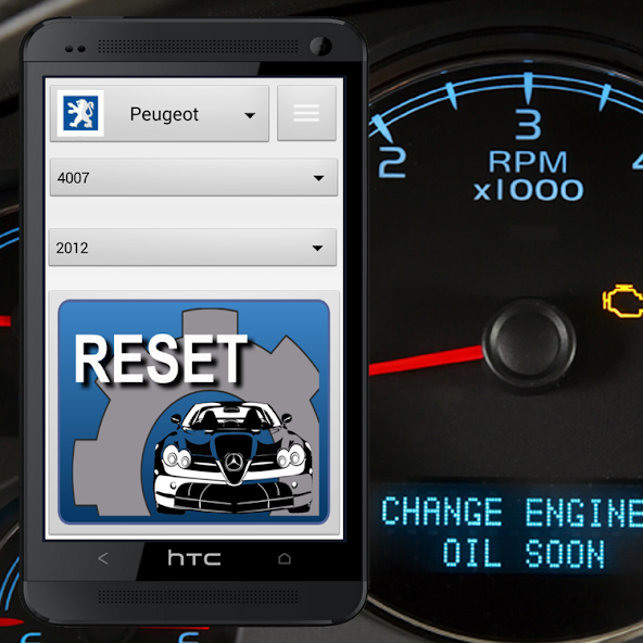 Vehicle Service Reset Oil