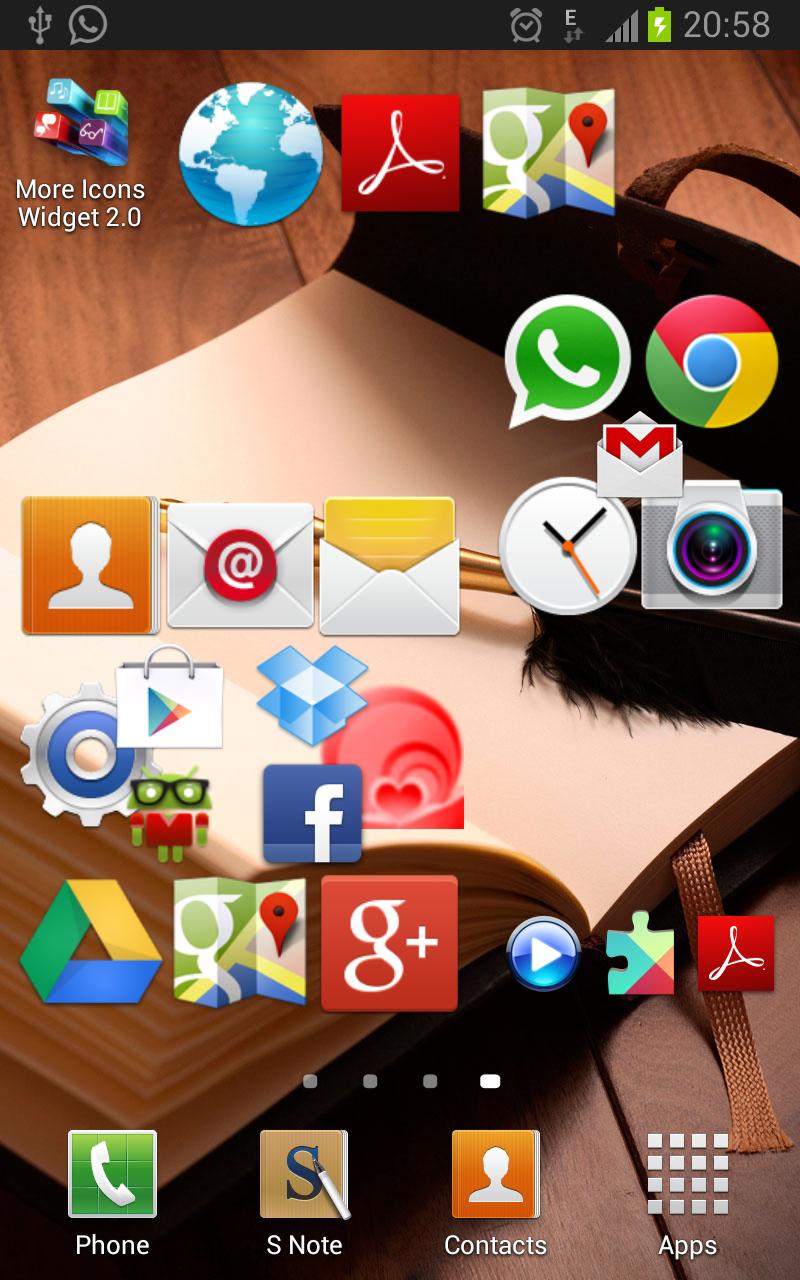 More Icons Widget 2.0 Extreme