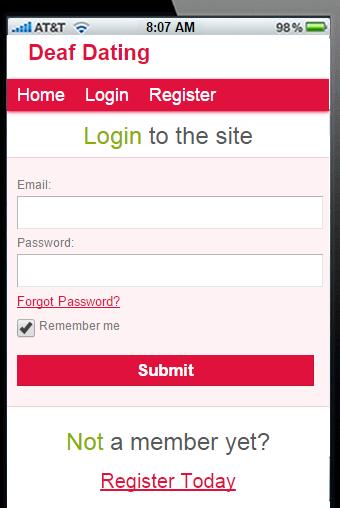 Deaf Dating Deaf Singles