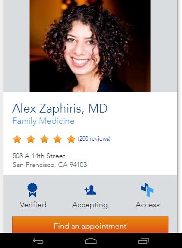 Find a Doctor - Patient Fusion