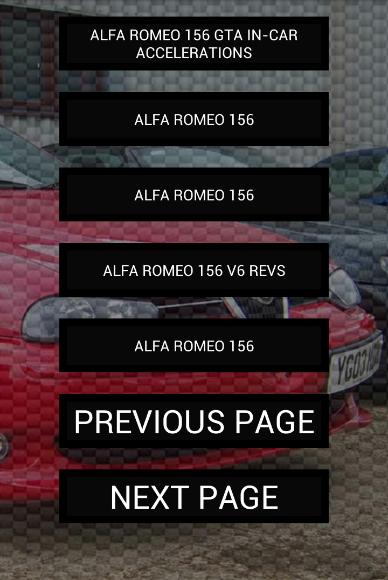 Engine sounds of 156