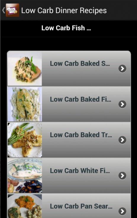 Low Carb Dinner Recipes