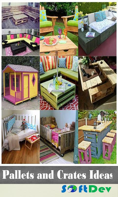 Pallets and Crates Ideas