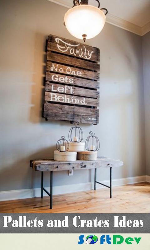 Pallets and Crates Ideas