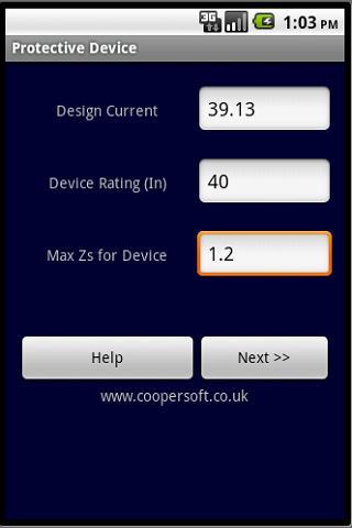 CABLE SIZE CALCULATOR BS 7671