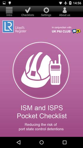 ISM & ISPS Pocket Checklist