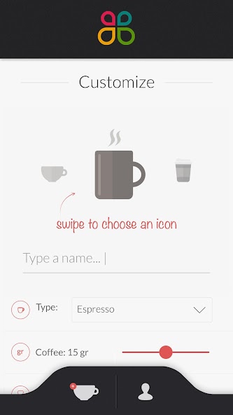 Button Barista app