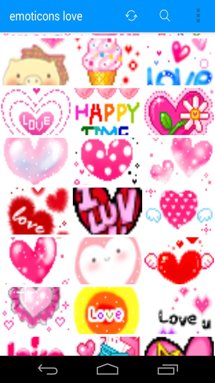 emoticons cute love
