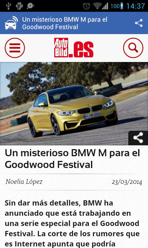 Noticias de Revistas de Coches