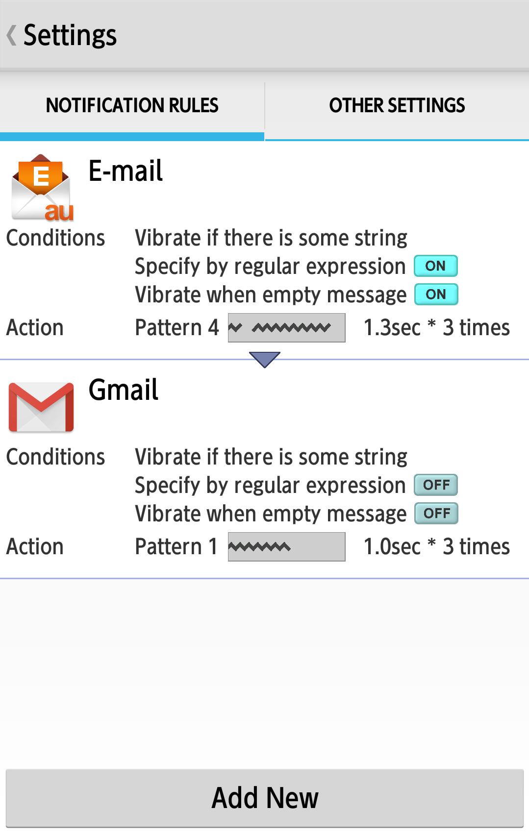 Wear Custom Vibration